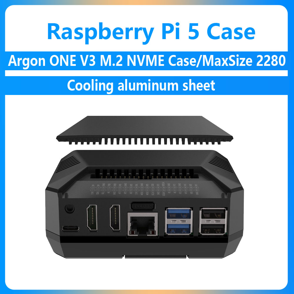 Argon One V3 M.2 Nvme Case - Case Argon ONE V3 M.2 NVME