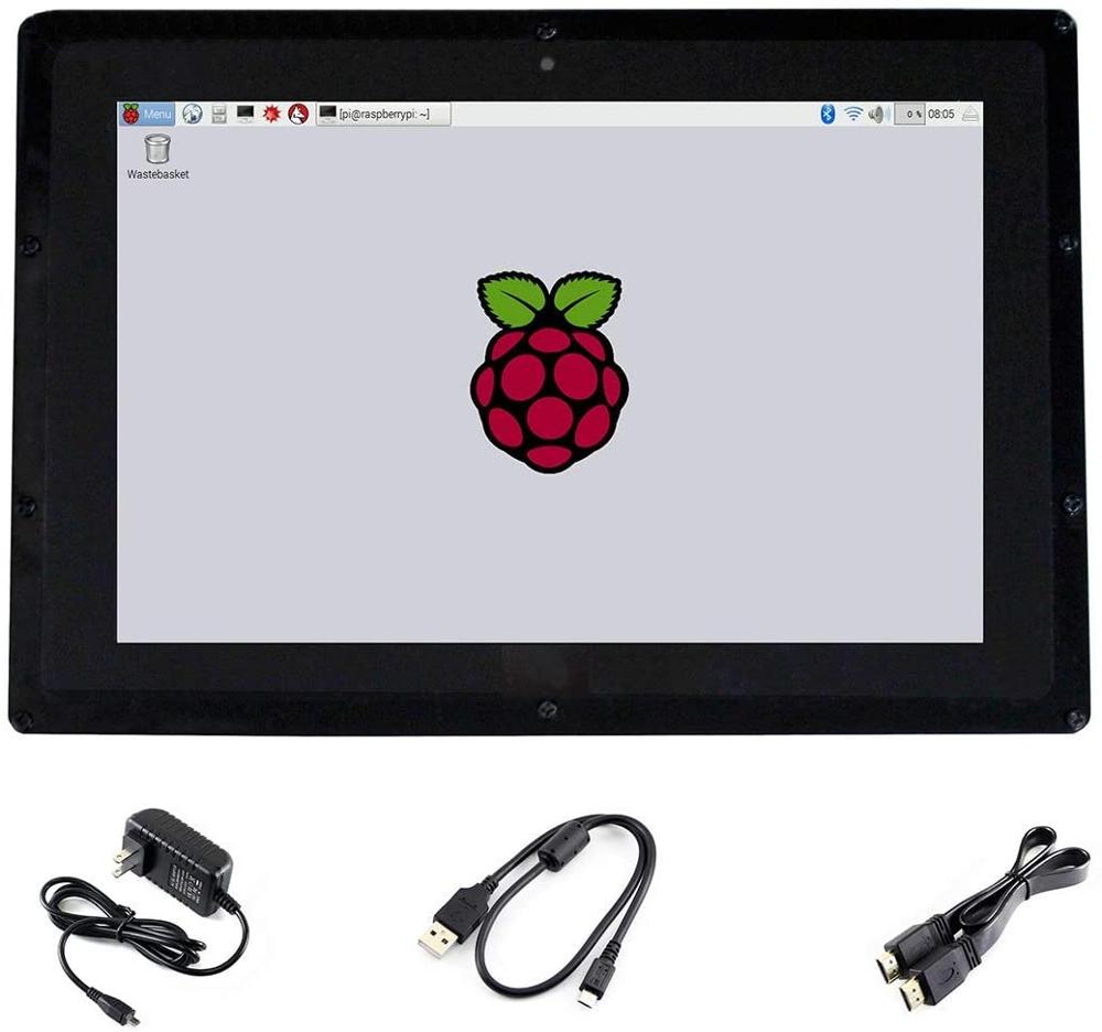 Raspberry Pi 10.1 Inch Capacitive Touch Screen Ips - Touch screen capacitivo da 10,1 pollici