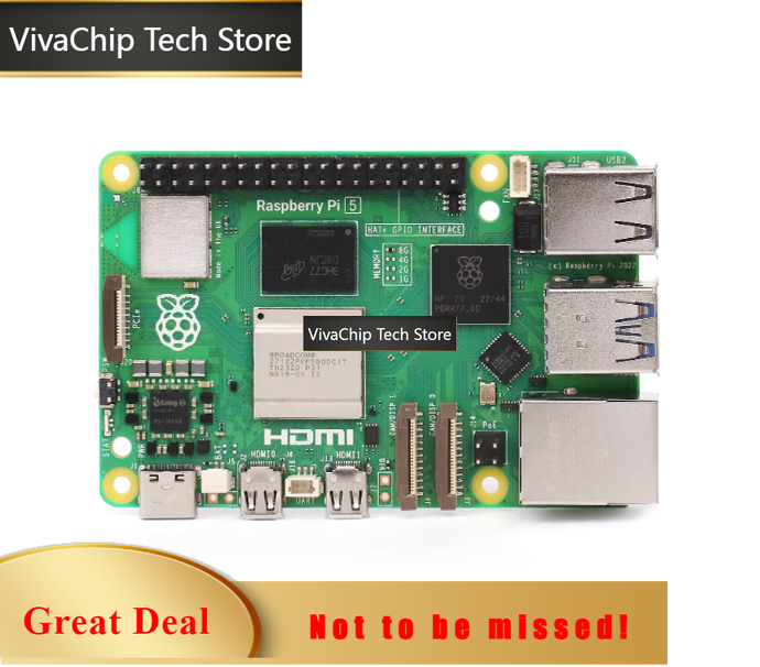 Raspberry Pi 5 8Gb Board - VivaCTRaspberry Pi 5a Generazione 5B Scheda