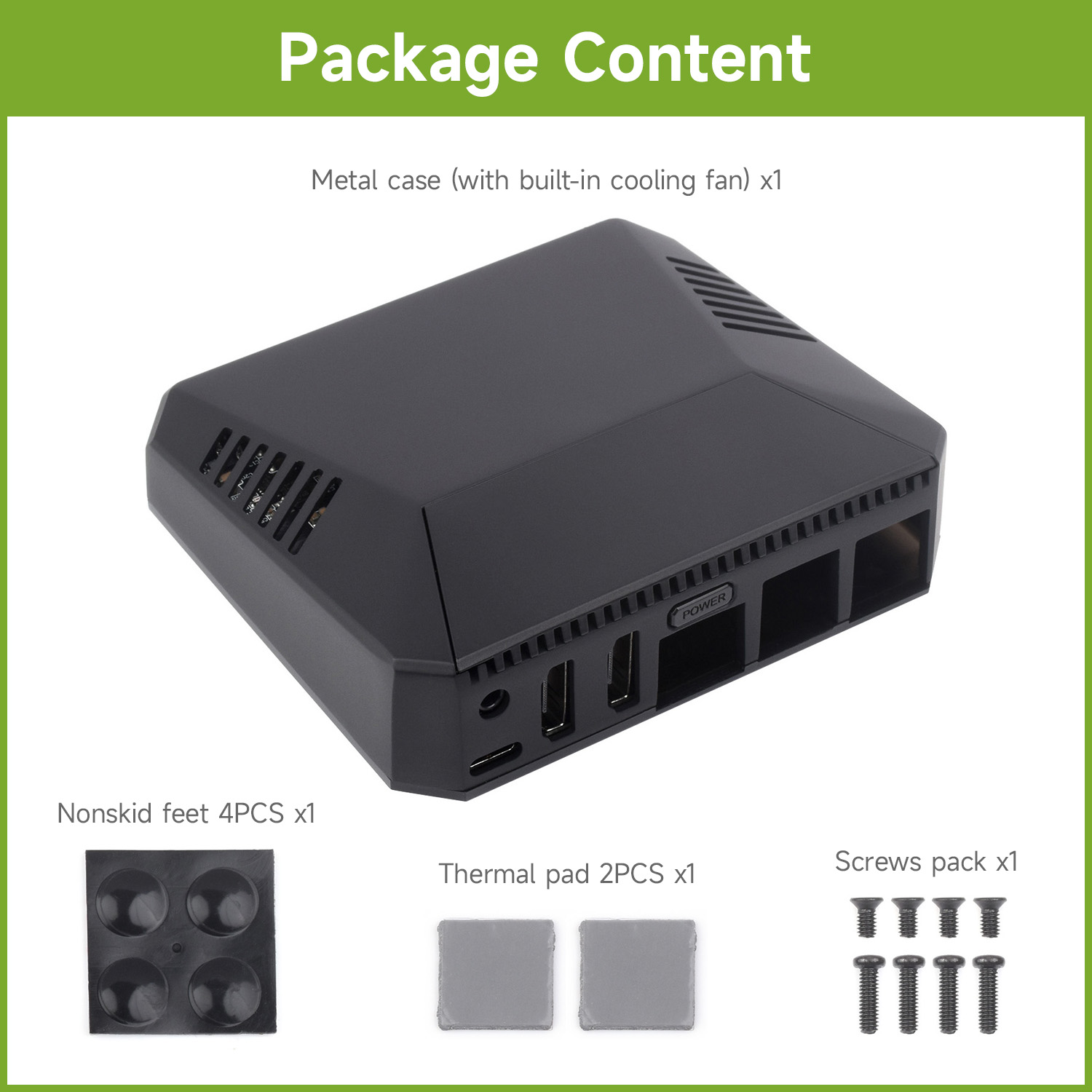 Argon One V3 M.2 Nvme Case - Waveshare Argon ONE V3 Custodia in