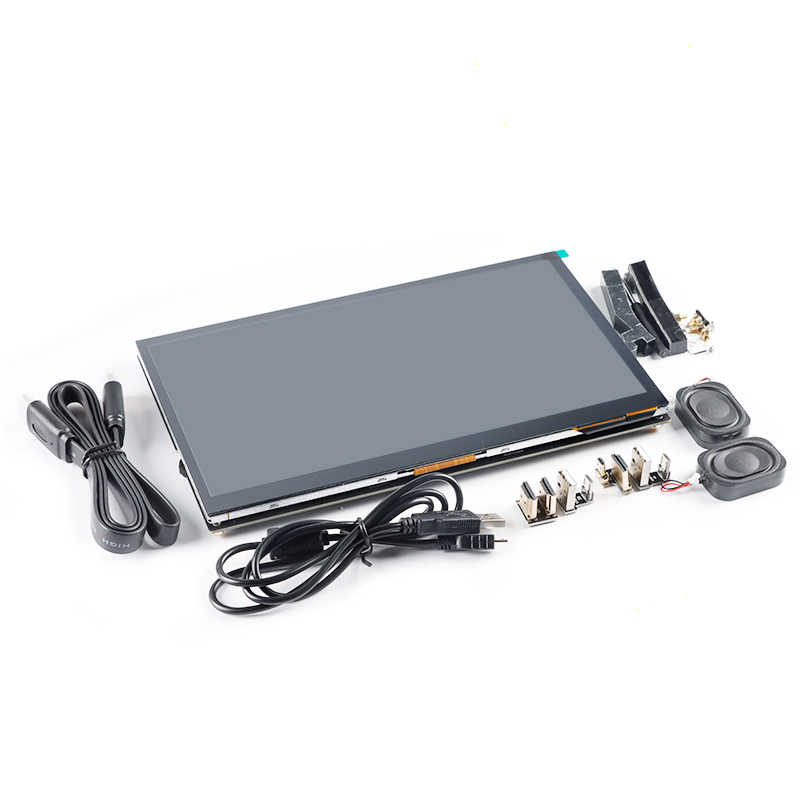 Raspberry Pi 10.1 Inch Capacitive Touch Screen Ips - Monitor LCD HDMI da 10,1 pollici