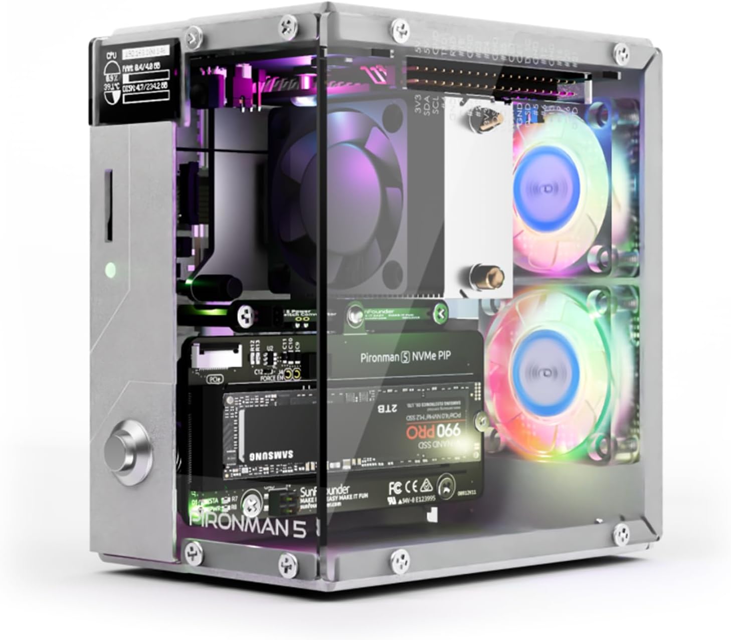 Pironman 5 NVMe M.2 SSD PCIe 2 - Raspberry Pi Ai Kit Hailo-8L recensione e prezzo