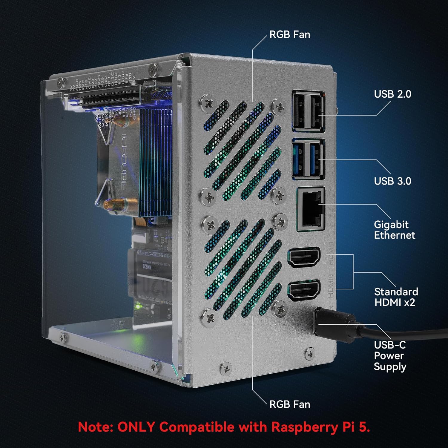 Pironman 5 NVMe M.2 SSD PCIe 2 - Raspberry Pi Ai Kit Hailo-8L recensione e prezzo