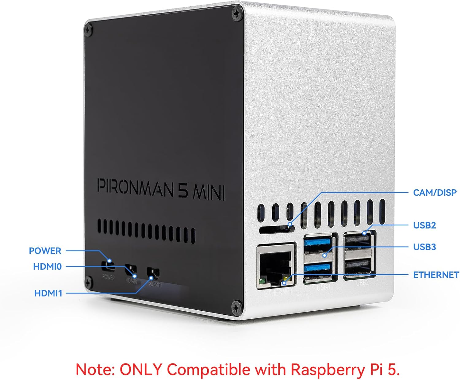 Pironman 5-Mini NVMe M.2 SSD P - Raspberry Pi Ai Kit Hailo-8L recensione e prezzo