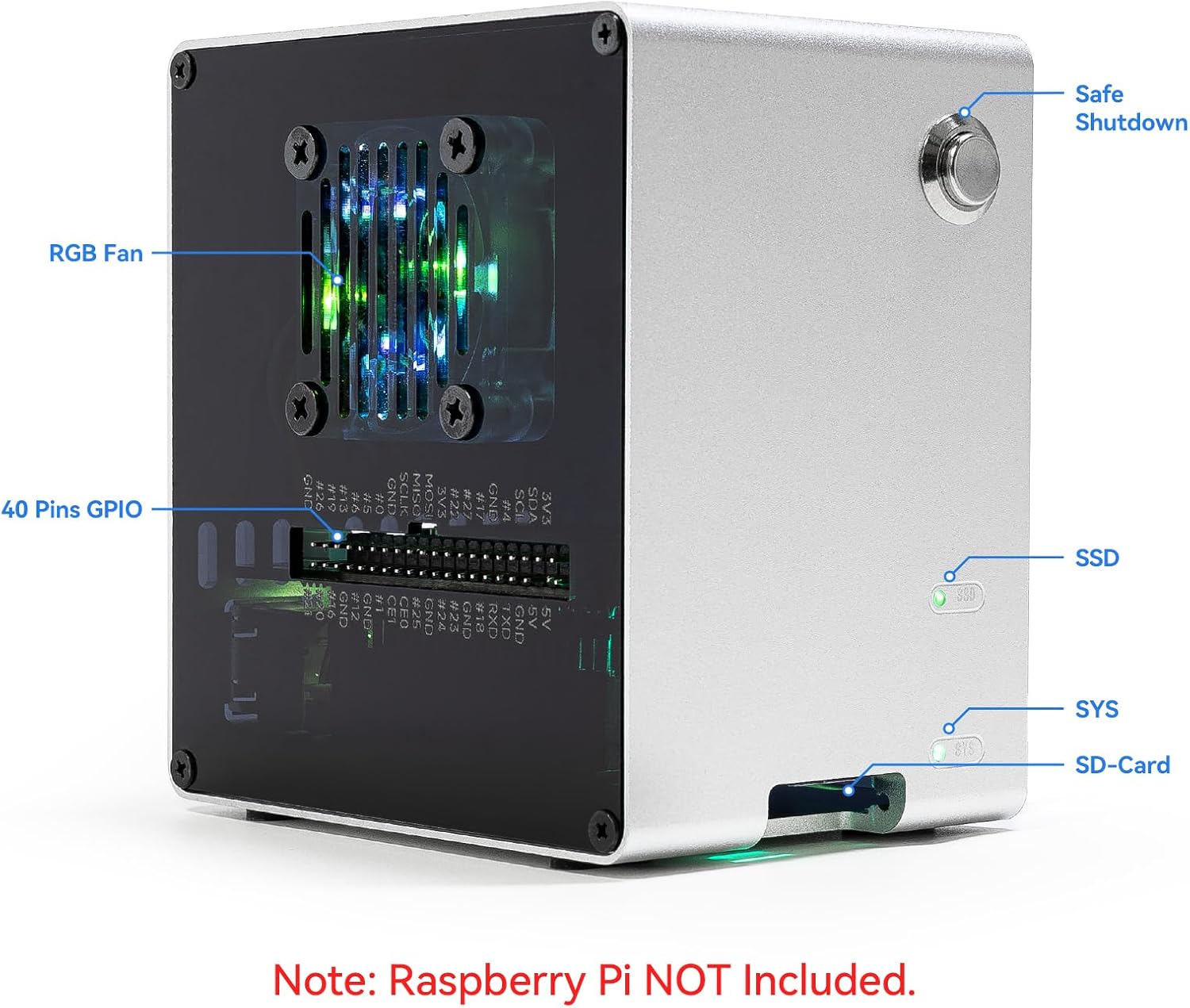 Pironman 5-Mini NVMe M.2 SSD P - Raspberry Pi Ai Kit Hailo-8L recensione e prezzo