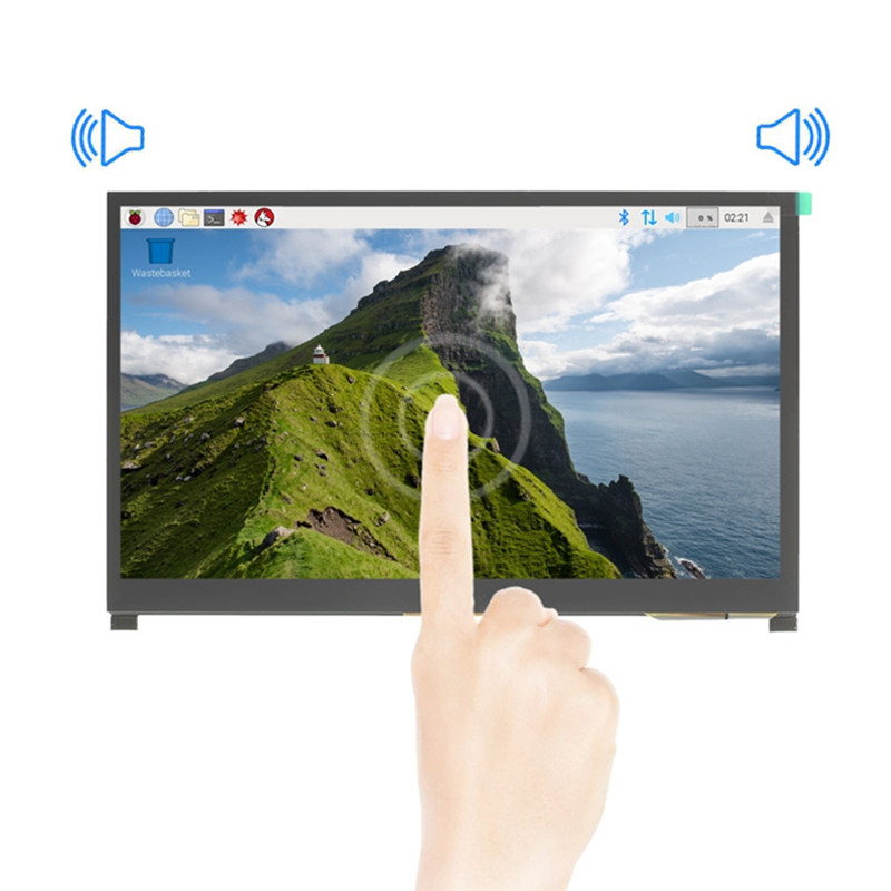 Nuovo Monitor touchscreen capa - Raspberry Pi 10.1 Inch Capacitive Touch Screen Ips recensione e prezzo