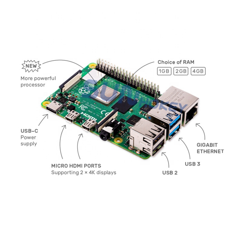 Scheda di Sviluppo Originale U - Raspberry Pi 4 8Gb Ram Kit recensione e prezzo